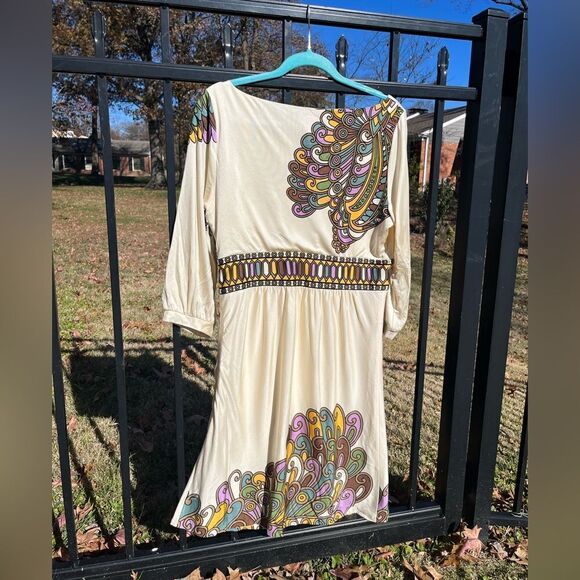 Tibi Long Sleeve Silk Dress NWT - Picture 8 of 9